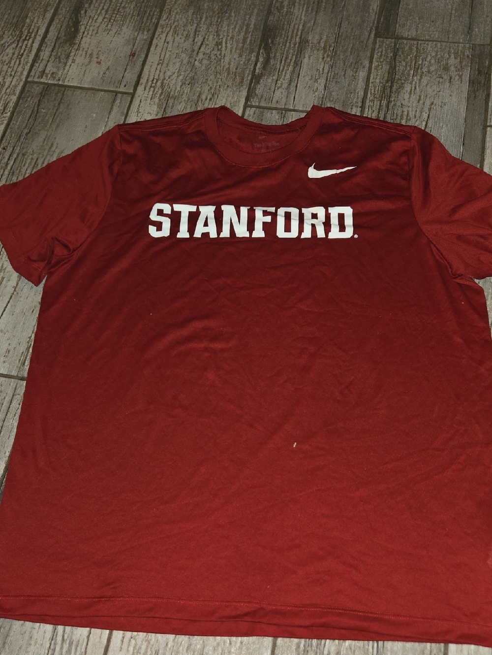 Nike Stanford Men's Cardinal Red Crew T-Shirt